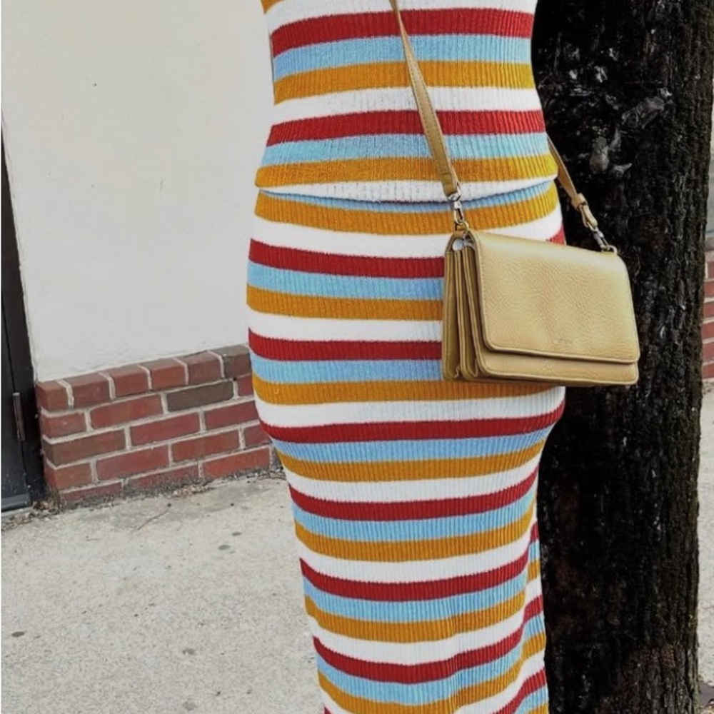 Zara Striped Multicolor Knit set